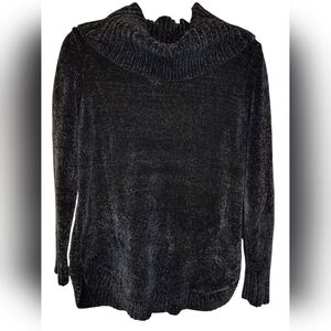 Style & Co black turtleneck sweater